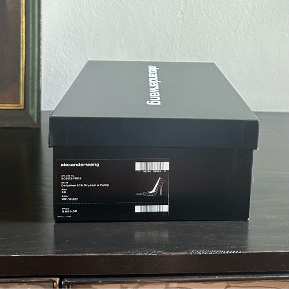 Alexander Wang DELPHINE 105 PUMP IN MESH/CRYSTAL - Picture 8 of 11